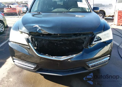 2014 Acura Mdx Technology Package from USA, damaged, VIN 5FRYD3H40EB017288